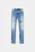 RTA Clayton Blue Skinny Jean - DISTRESSED WHITE PAINT