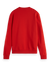 Scotch & Soda Crew Neck Sweater- BOAT RED