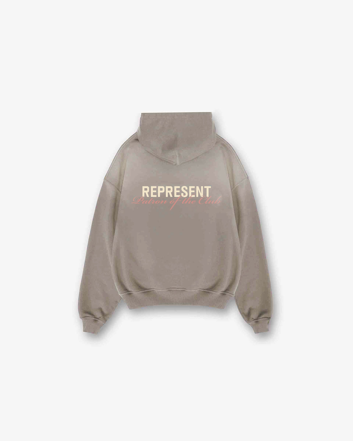 Represent Patron of The Club Hoodie - WASHED OLIVE
