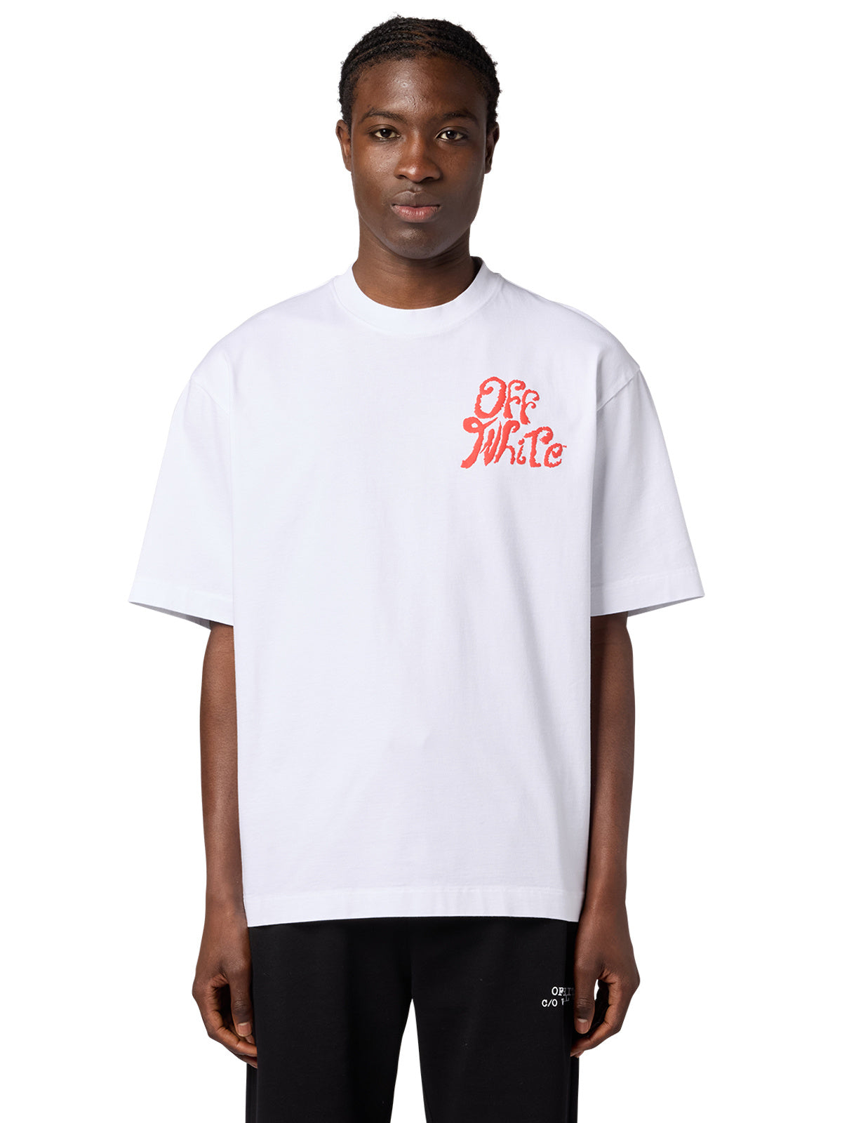 Off-White Grass Ink Skate Tee - WHITE