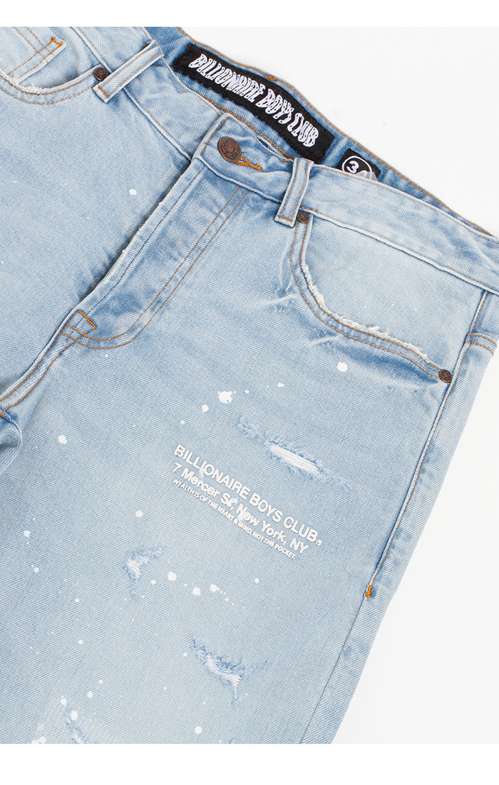 BBC Trek Jeans (slim Fit) - LAGOON BLUE