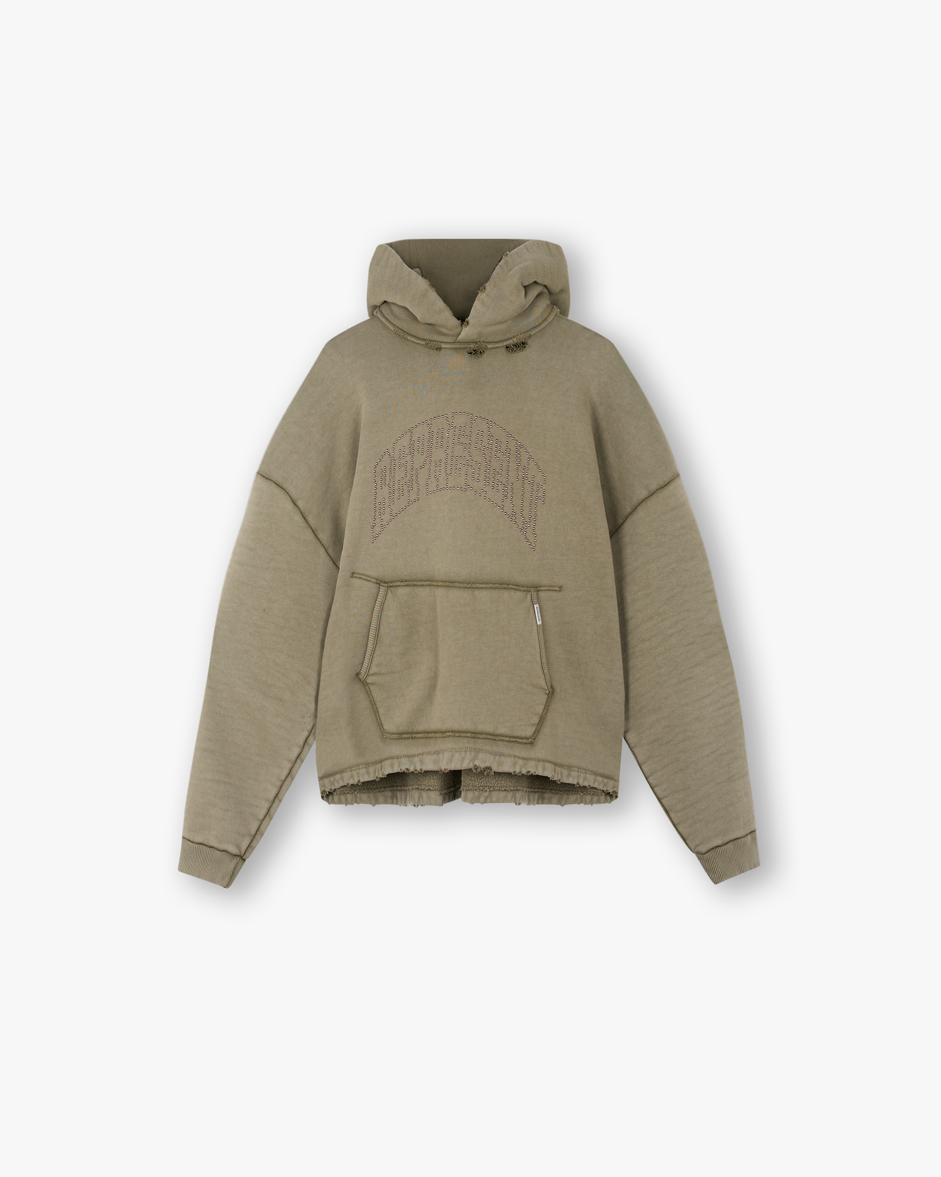 Represent Embellished Hoodie - VINTAGE KHAKI
