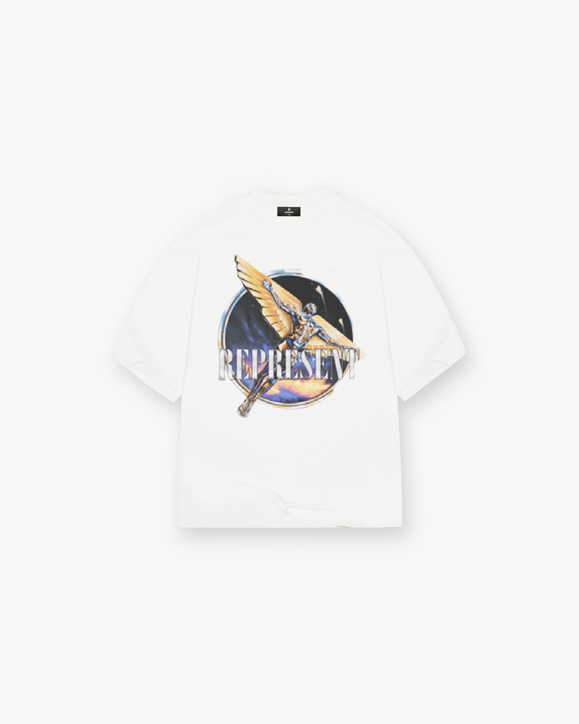 Represent Golden Tour T-shirt - FLAT WHITE