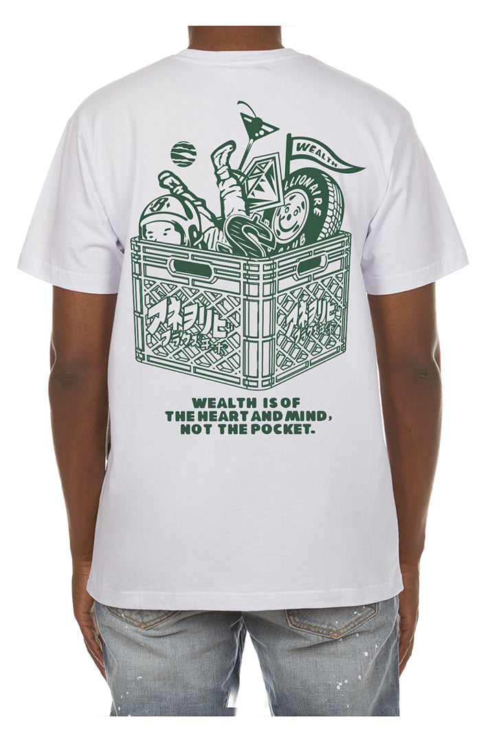 BBC Debris Ss Tee - WHITE