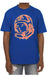 BBC Helmet Ss Tee - BLUE/ORANGE