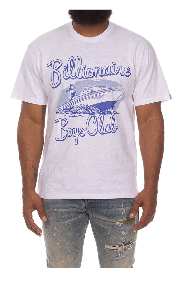 BBC Cruise Ss Knit Tee - WHITE