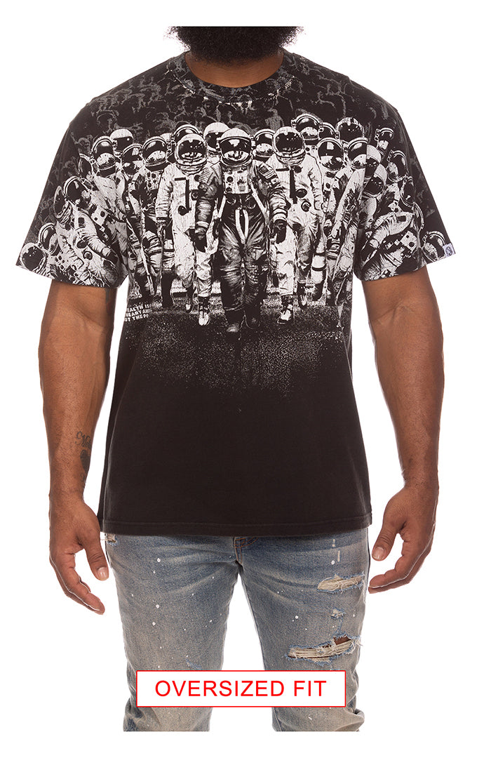 BBC Armagedon Ss Knit Tee - BLACK