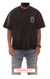 BBC Faded Helmet Ss Knit Tee - BLACK