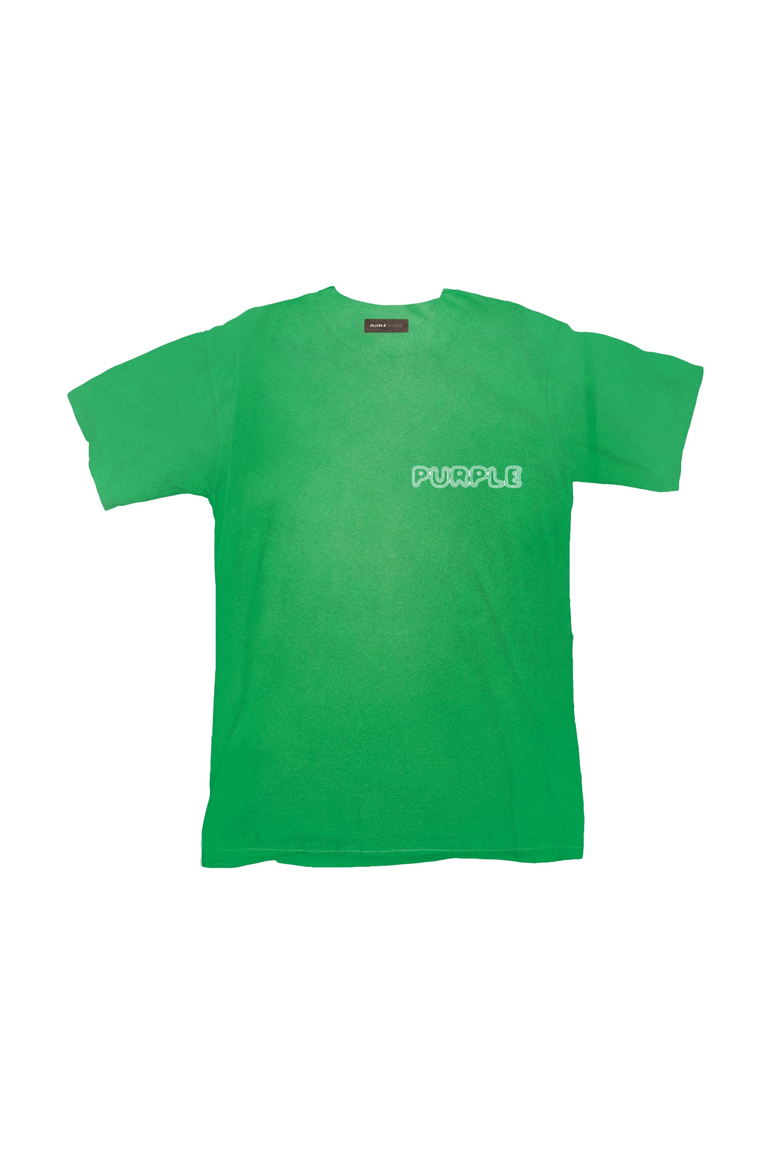 Purple Brand Textured Jersey Inside Out Tee- GREEN - Civilized Nation -  Official Site