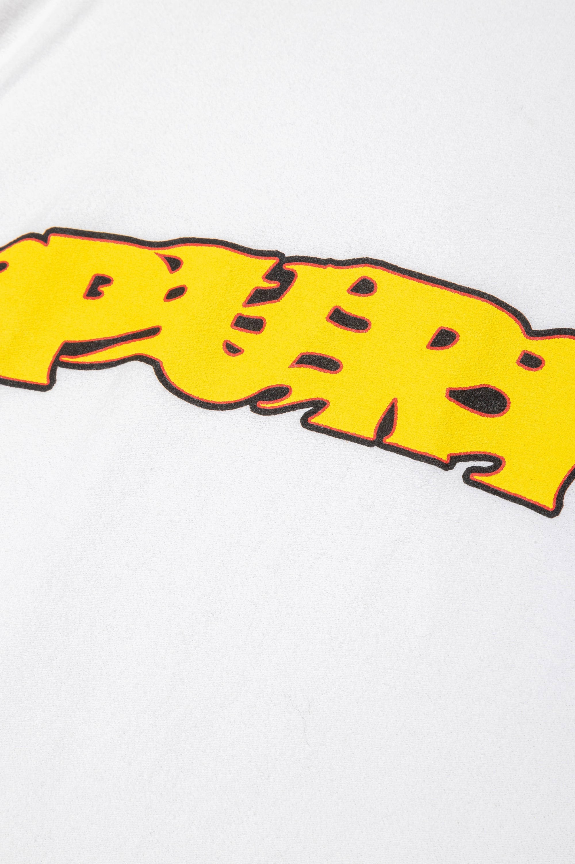 Purple Brand Textured Jersey Ss Tee- OFF WHITE