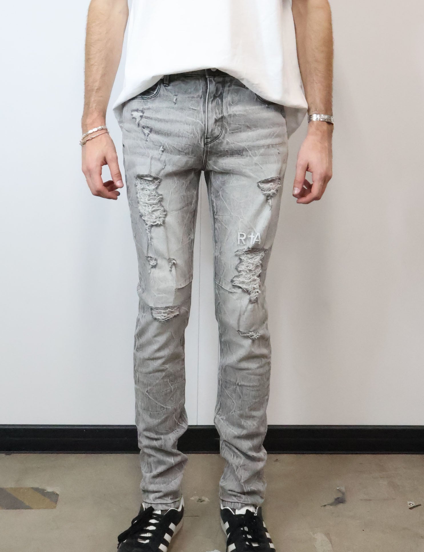 RTA Bryant Luna Grey Jeans LUNA GREY - Main Image