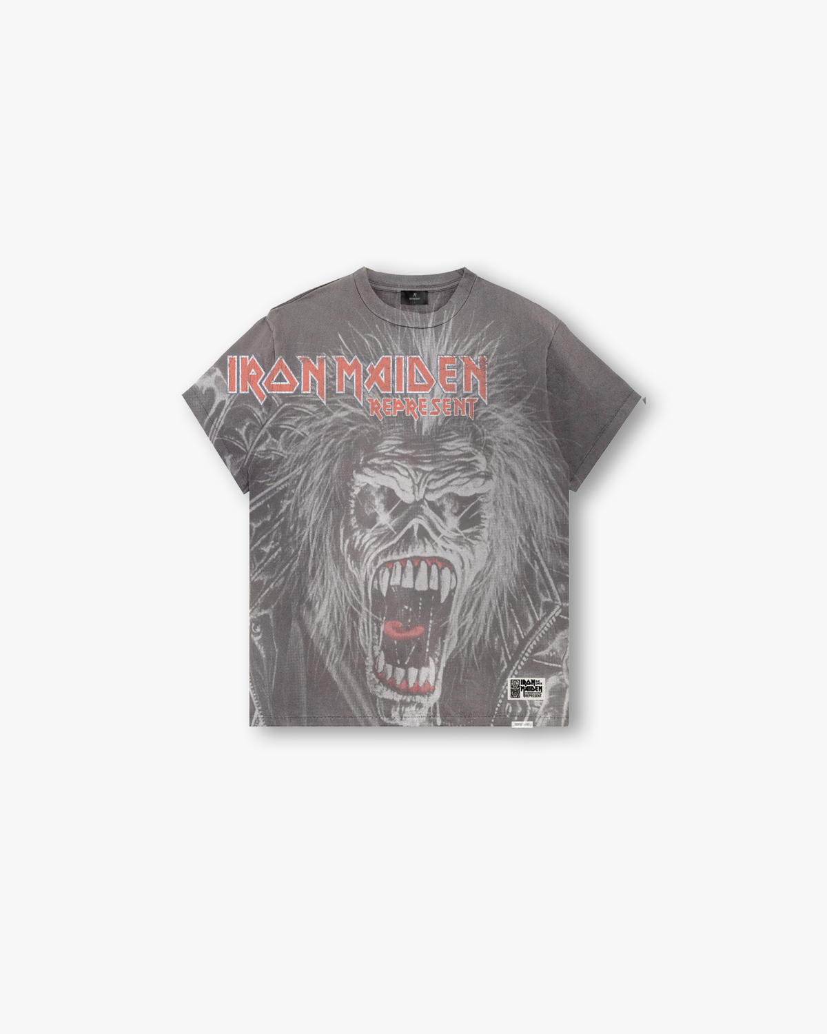 Represent Iron Maiden X Steed T-shirt - BLACK
