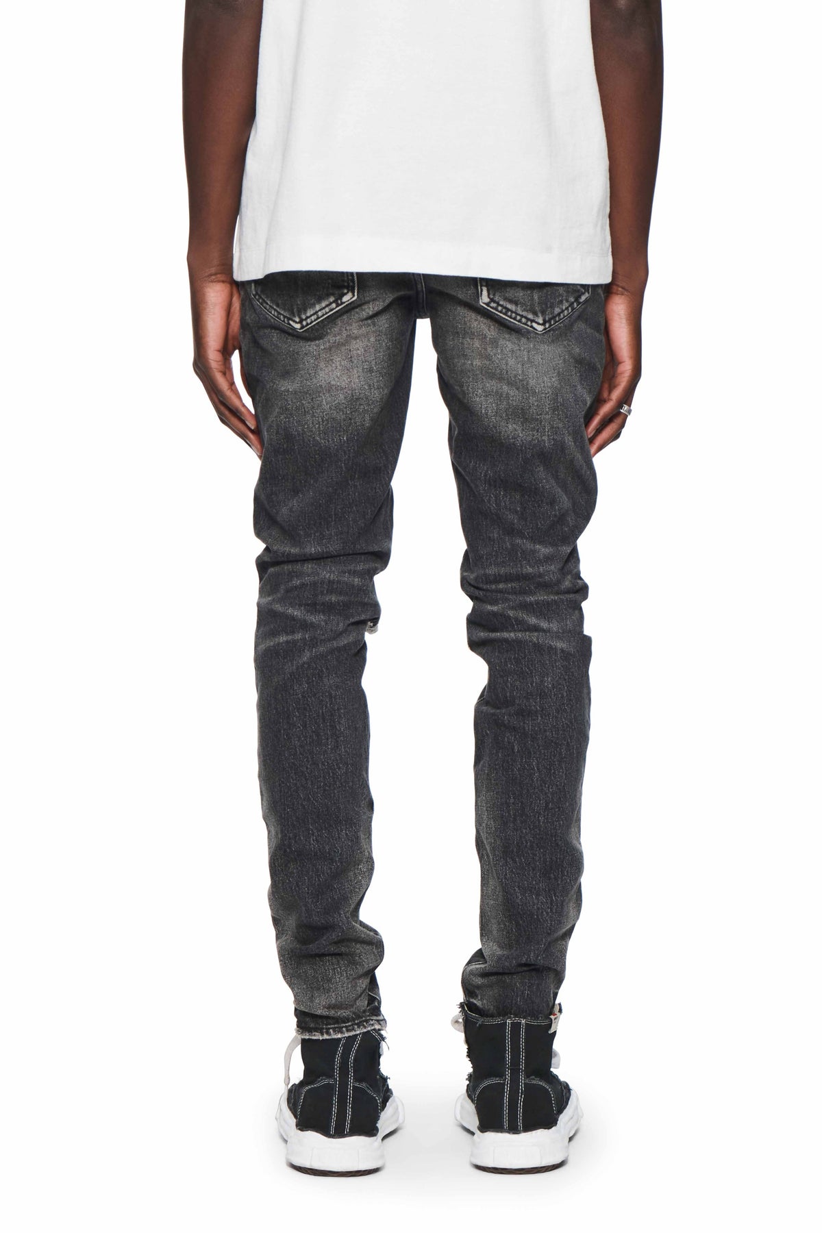 Purple Brand Skinny Week Old Denim - BLACK