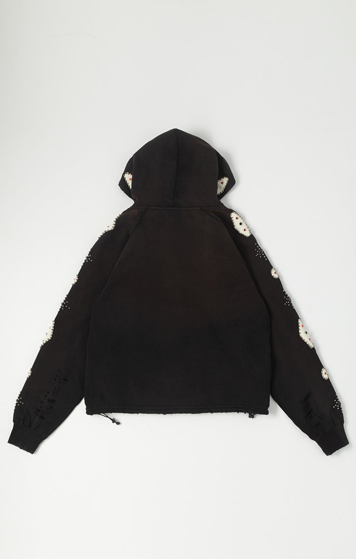 BLDG4 Falling Water Hoodie - BLACK