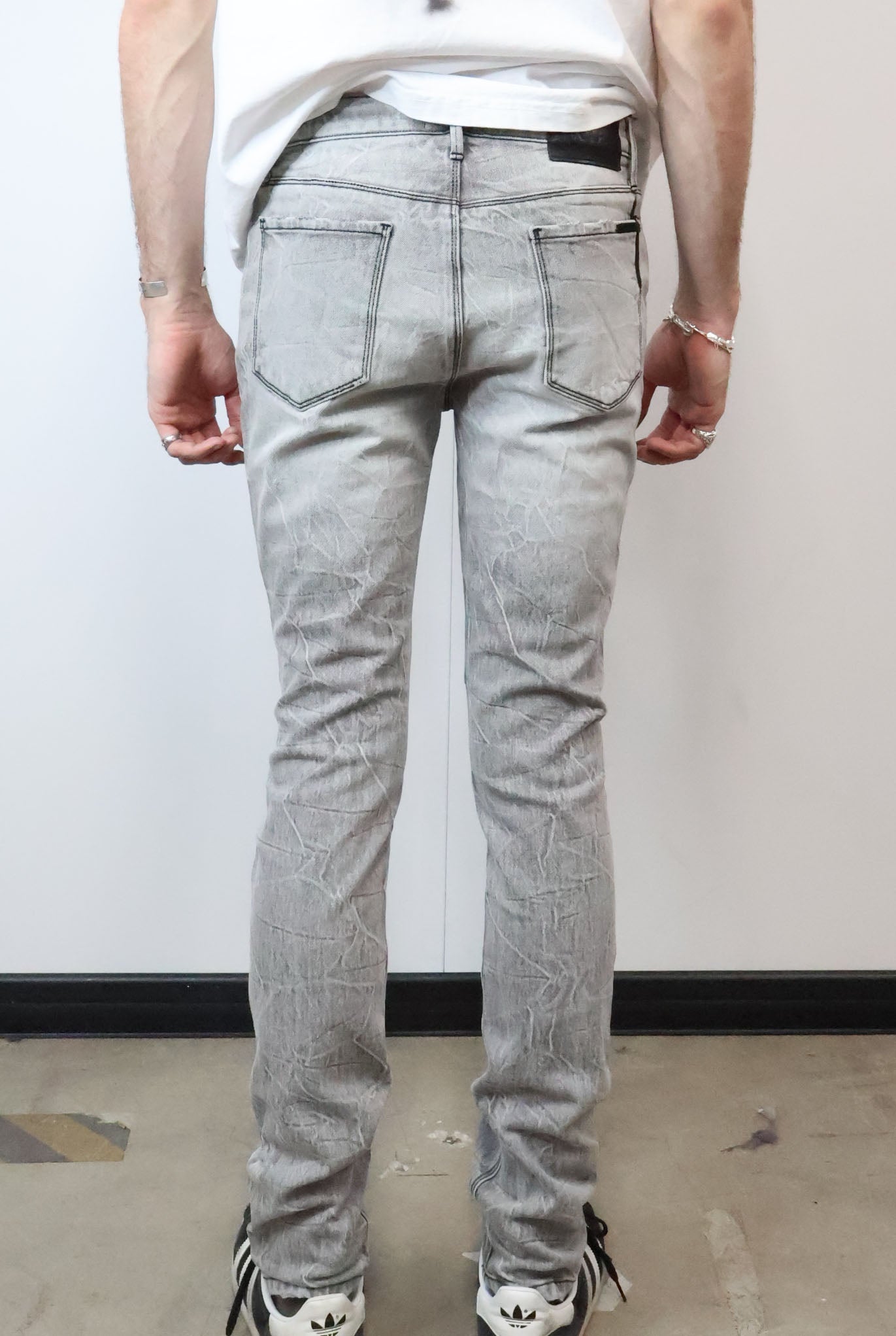 RTA Bryant Luna Grey Jeans - LUNA GREY