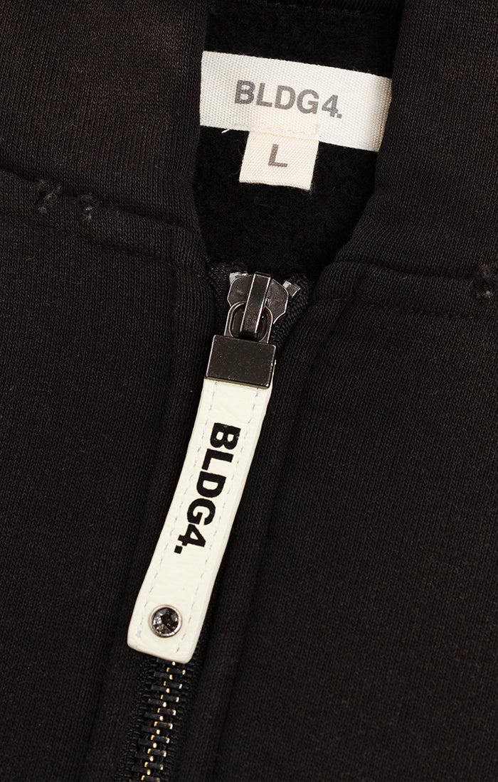 BLDG4 Falling Water Hoodie - BLACK