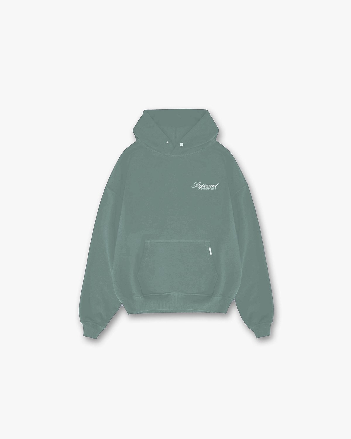 Represent Owners Club Script Hoodie - VINTAGE GREEN