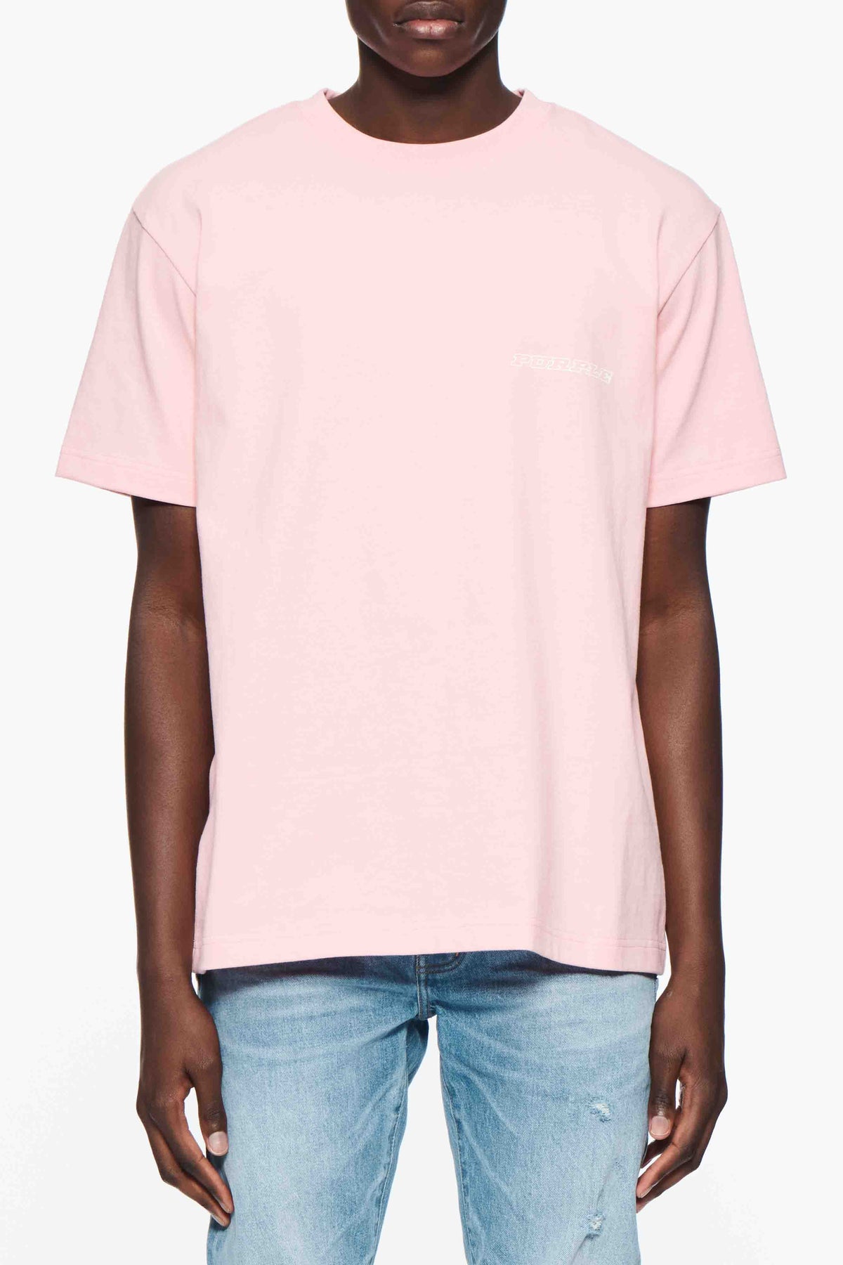 Purple Brand Hwt Jersey Ss Tee - PINK