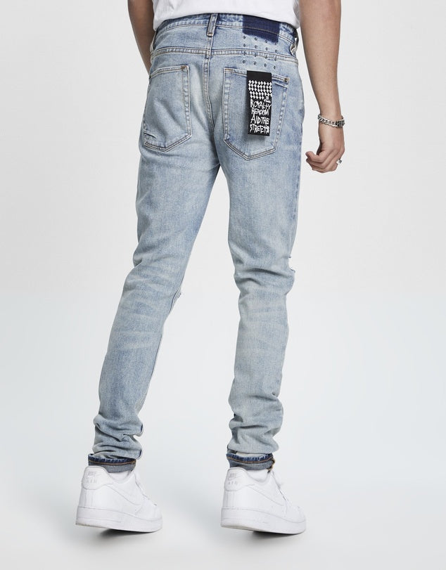 Ksubi Van Winkle Skyhigh Trashed - DENIM