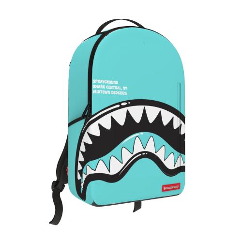 Sprayground SHARK CENTRAL BUBBLY LIGHT BLUE BACKPACK - LIGHT BLUE