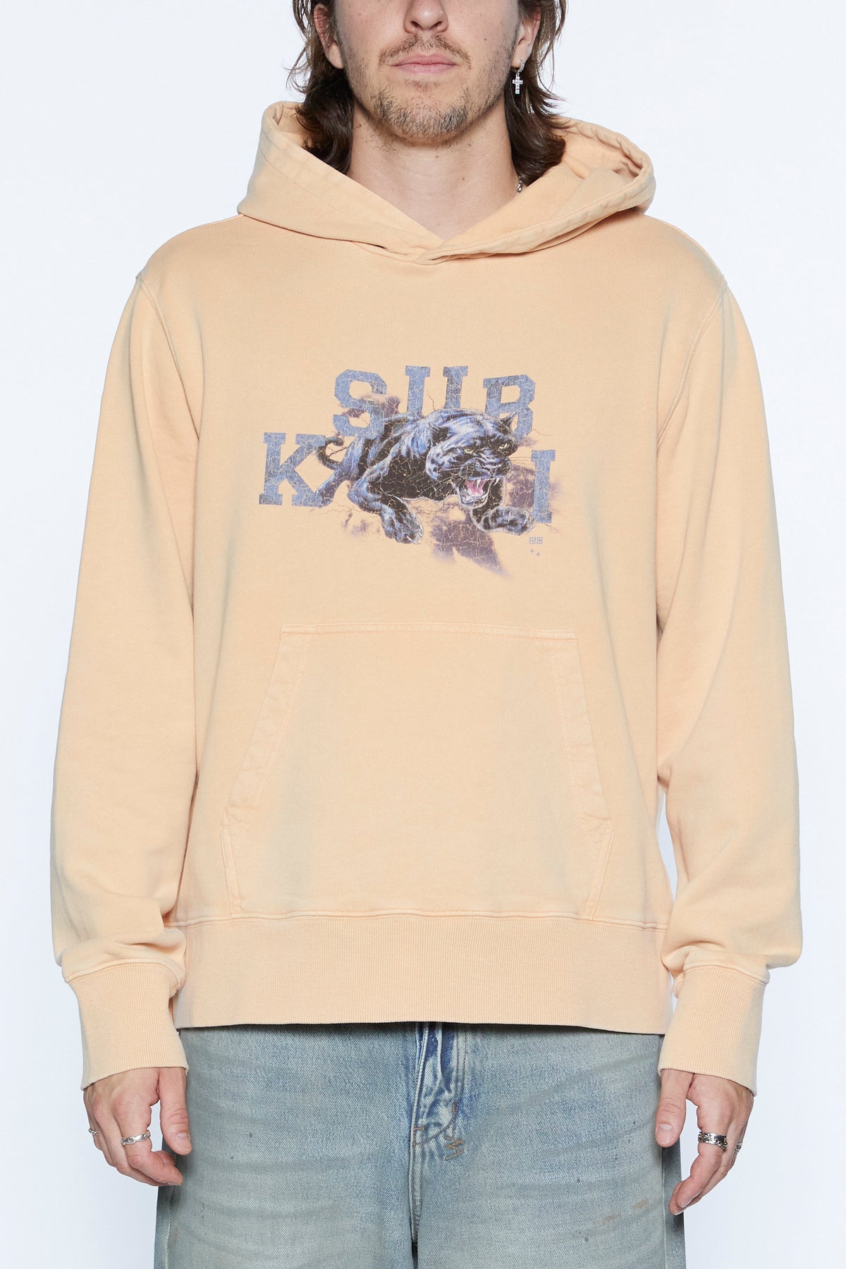 Ksubi Apex Biggie Hoodie Flare - ORANGE