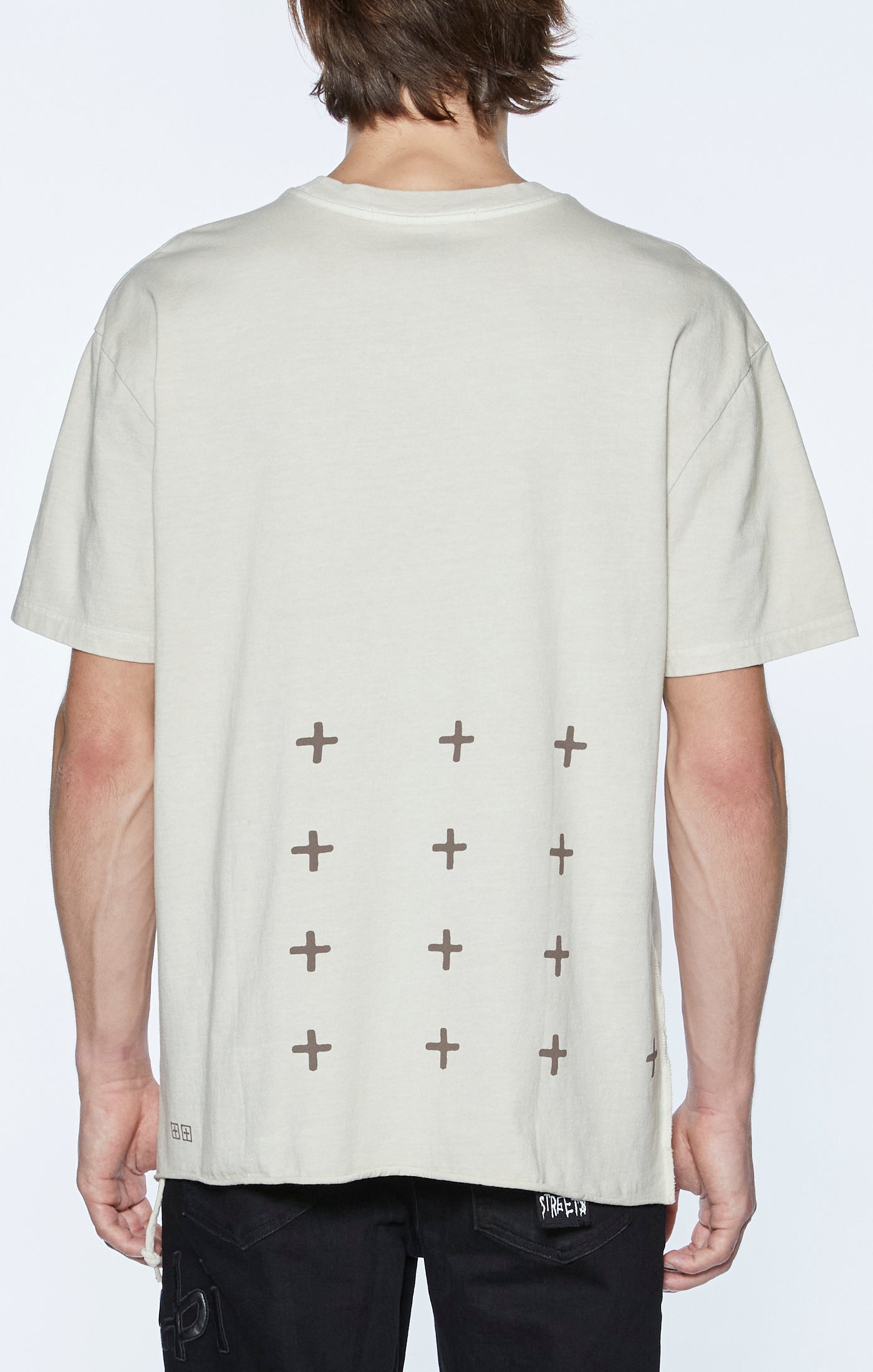 【関税込み】Ksubi ベージュ Target Biggie Cyclone Tシャツ Ksubi Target Biggie Ss Tee Cyclone - TAN - Civilized Nation