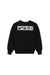 Purple Brand Fleece Crewneck-BLACK