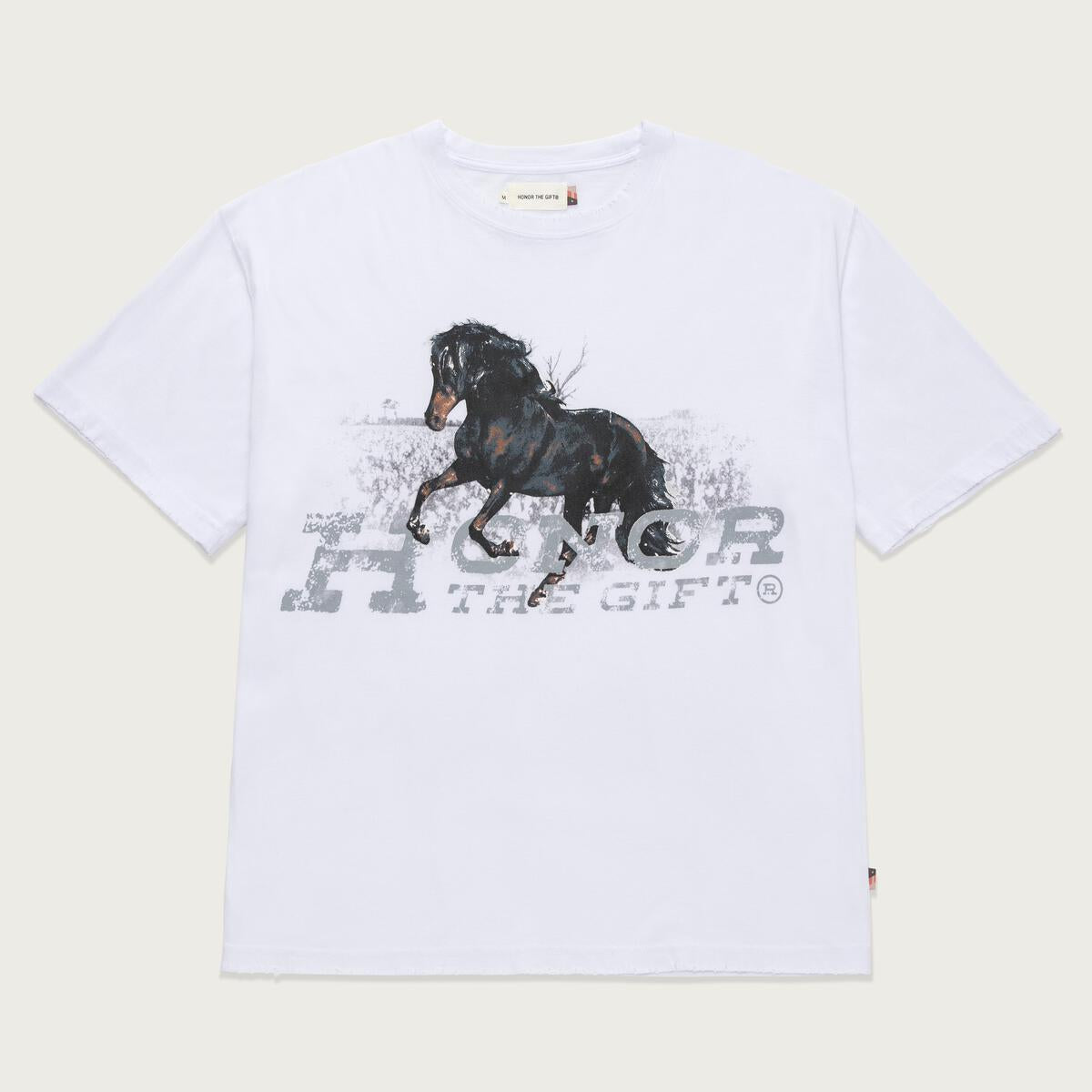 Honor The Gift Work Horse Ss Tee - WHITE