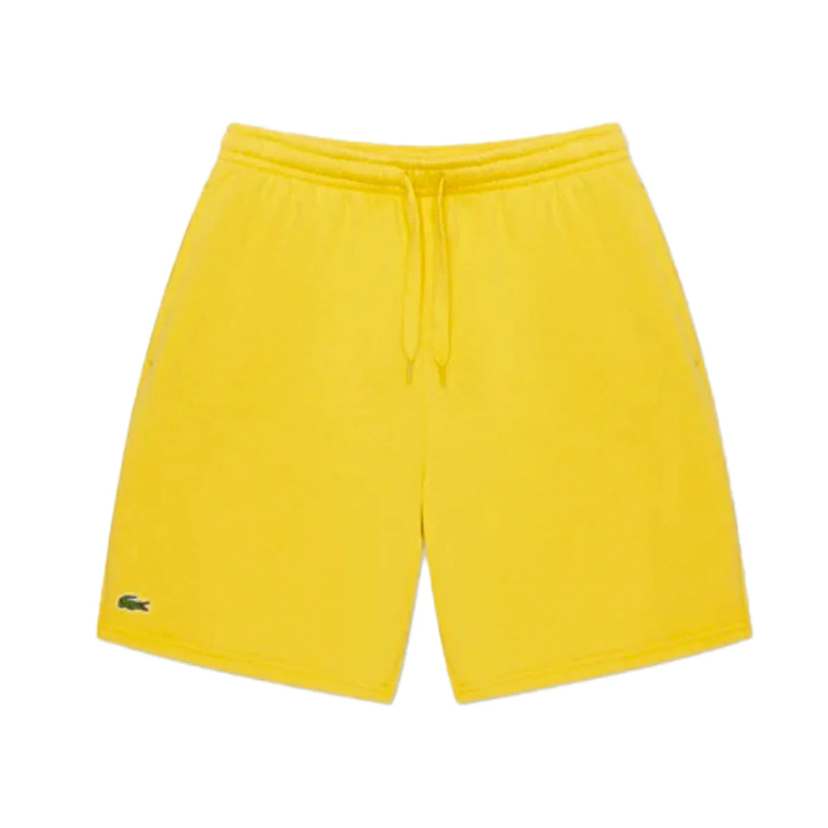Men&#39;s Lacoste Tennis Fleece Shorts - YELLOW-HDW