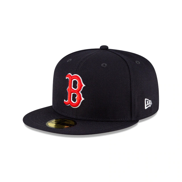 New Era 59FIFTY Boston Red Sox Pop Sweat Fitted Hat 7 1/2 / Navy/Pink