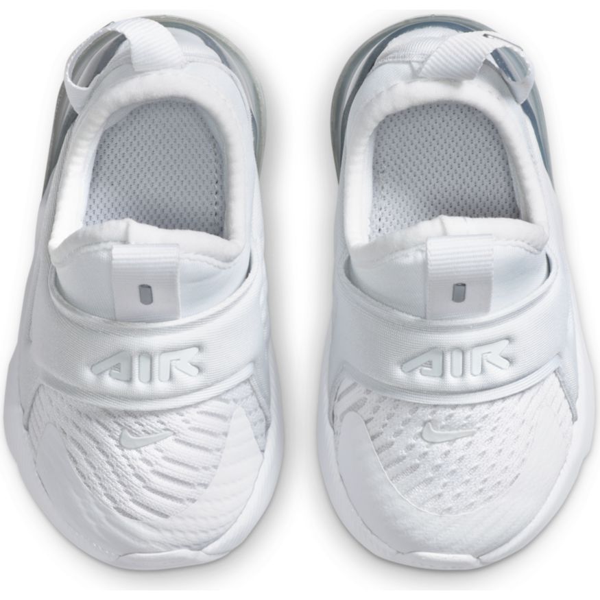 Nike Air Max 270 Extreme (Toddler) - WHITE/WHITE-METALLIC SILVER-WHITE