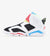Jordan 6 Retro Flex (PS) - White/Multicolor