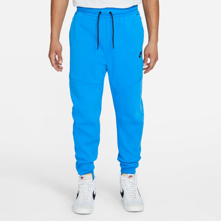 nikelab fleece pants blue