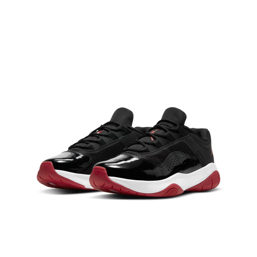 Jordan 11 low black and red Clearance