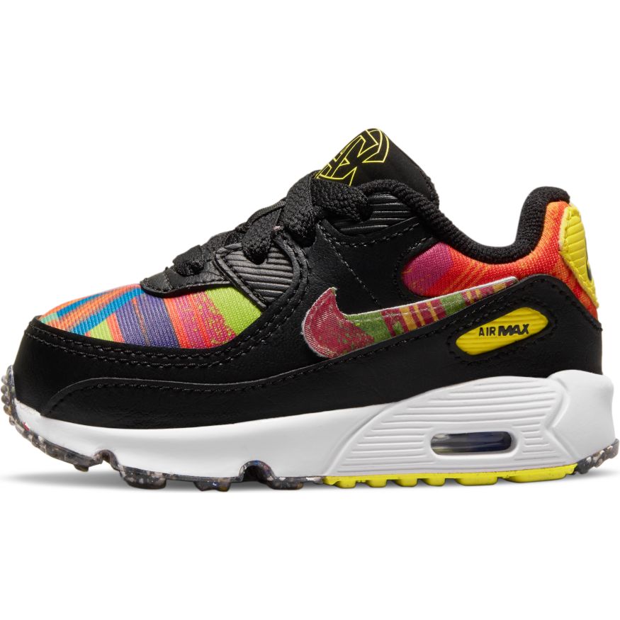 Nike Air Max 90 x LHM Toddler - MULTI-COLOR/FIRE PINK-BLACK-WHITE