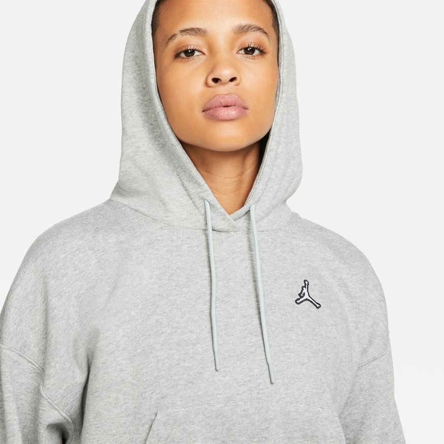 Jordan Essentials Hoodie - DK GREY HEATHER