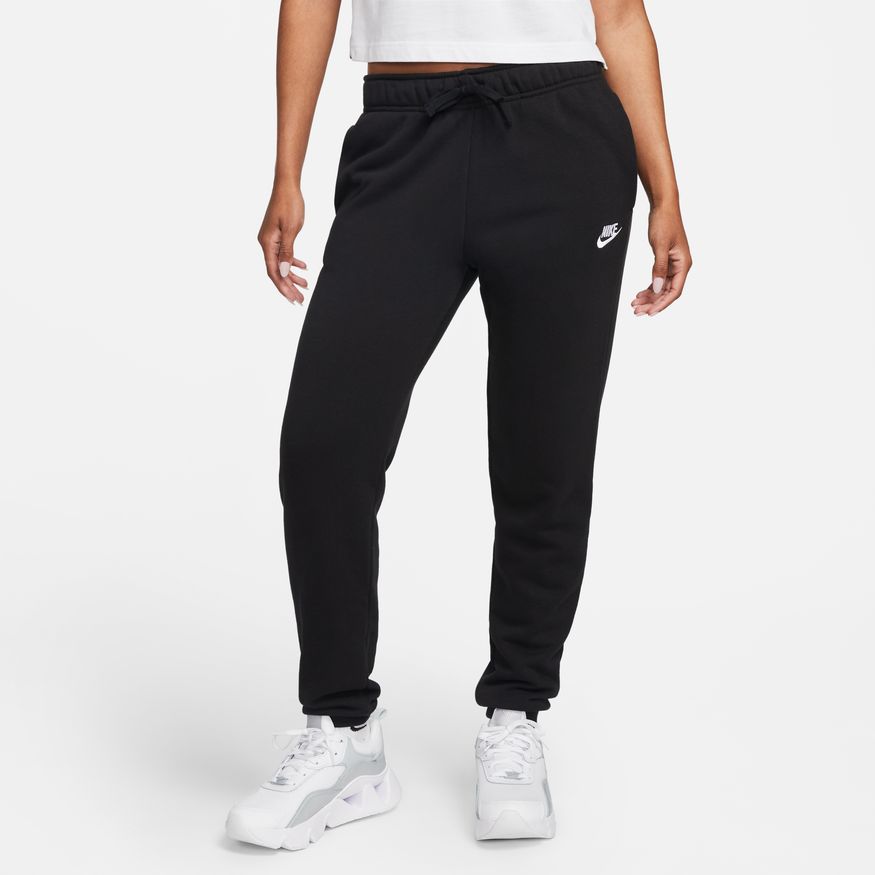 Nike Sportswear Club Fleece Joggers - BLACK/WHITE