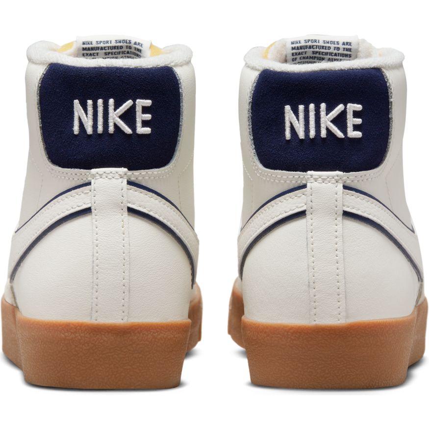 Men&#39;s Nike Blazer Mid &#39;77 Premium- SAIL/SAIL-MIDNIGHT NAVY-GUM MED BROWN