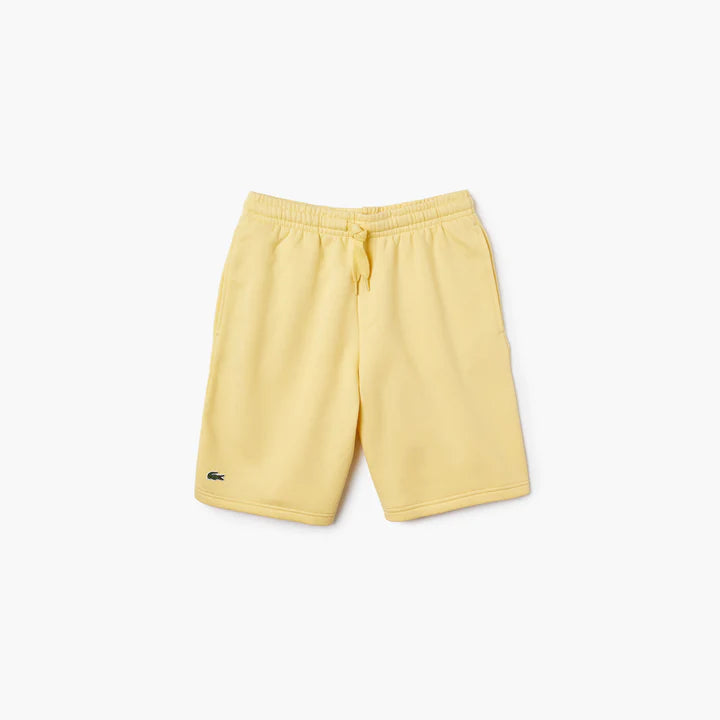 Mens lacoste fleece clearance shorts