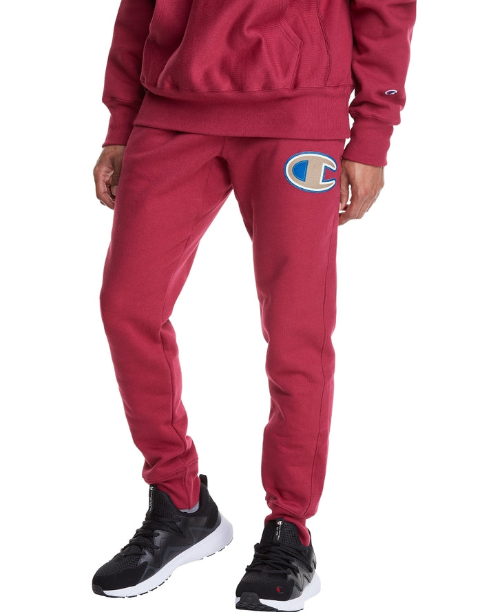 Champion Reverse Weave Joggers, All Over Logo