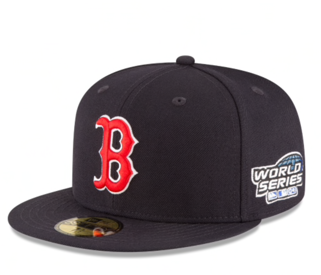 BOSTON RED SOX 2004 WORLD SERIES WOOL 59FIFTY FITTED