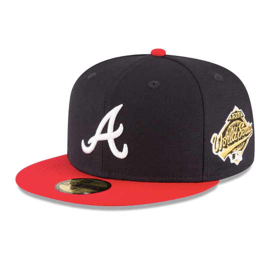 ATLANTA BRAVES 1995 WORLD SERIES WOOL 59FIFTY FITTED