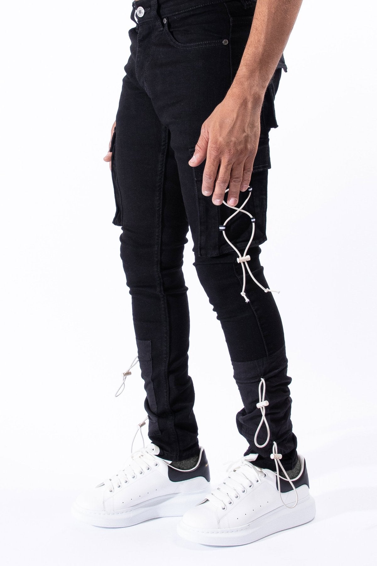 SRND Xolo Cargo Jeans - Black
