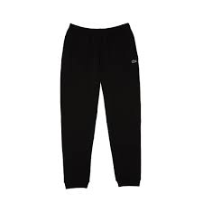 Lacoste Tapered Fit Fleece Trackpants - BLACK-031
