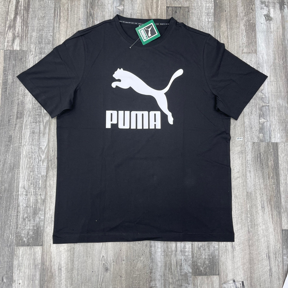 Puma Classics Logo Tee - Black
