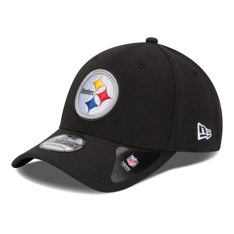 New Era Pittsburgh Steelers Black Core Classic 9TWENTY Adjustable Hat