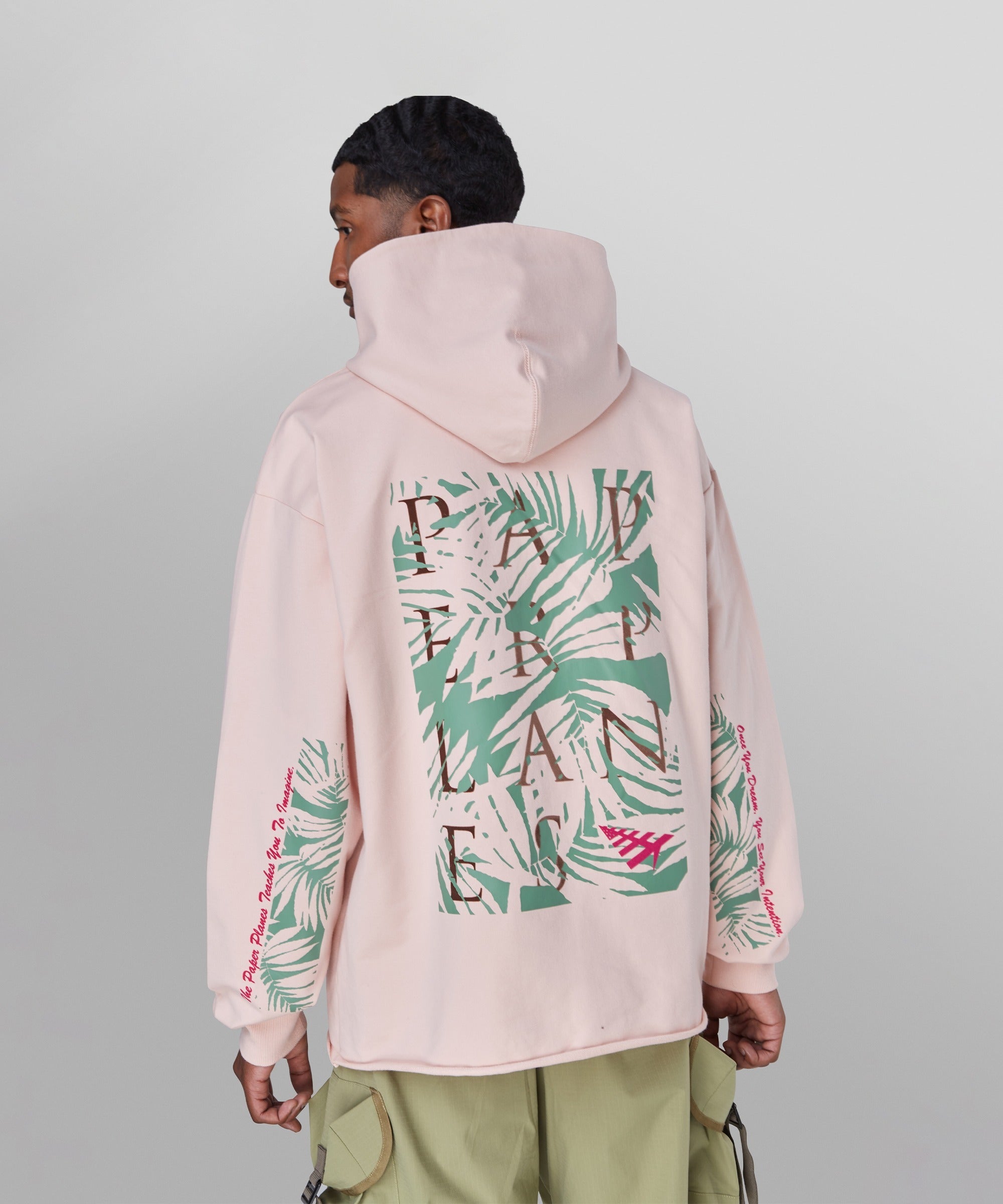 Paper Planes Ppl Tropical Hoodie - PEACH