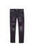 Purple Brand Worn Black Distress Jeans - BLACK